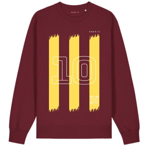 NMBR10 Adults Burgundy Thumbnail