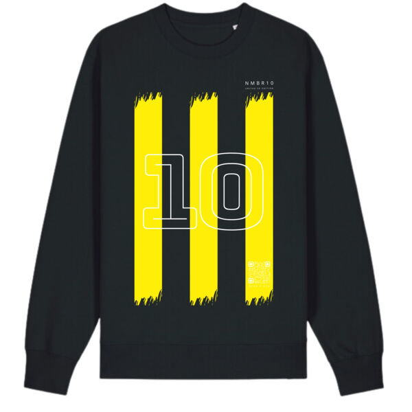 NMBR10 x UNITAS'30 Sweater kids zwart Thumbnail